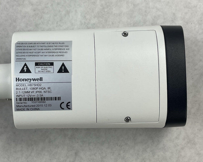 Honeywell Day/Night Indoor/Outdoor IR Bullet Camera HB75HD2