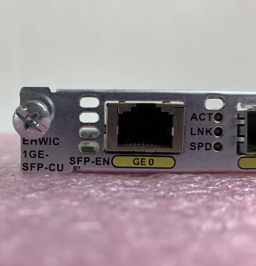 Cisco 800-34350-01 Enhanced High-Speed Wan Interface Card Tested