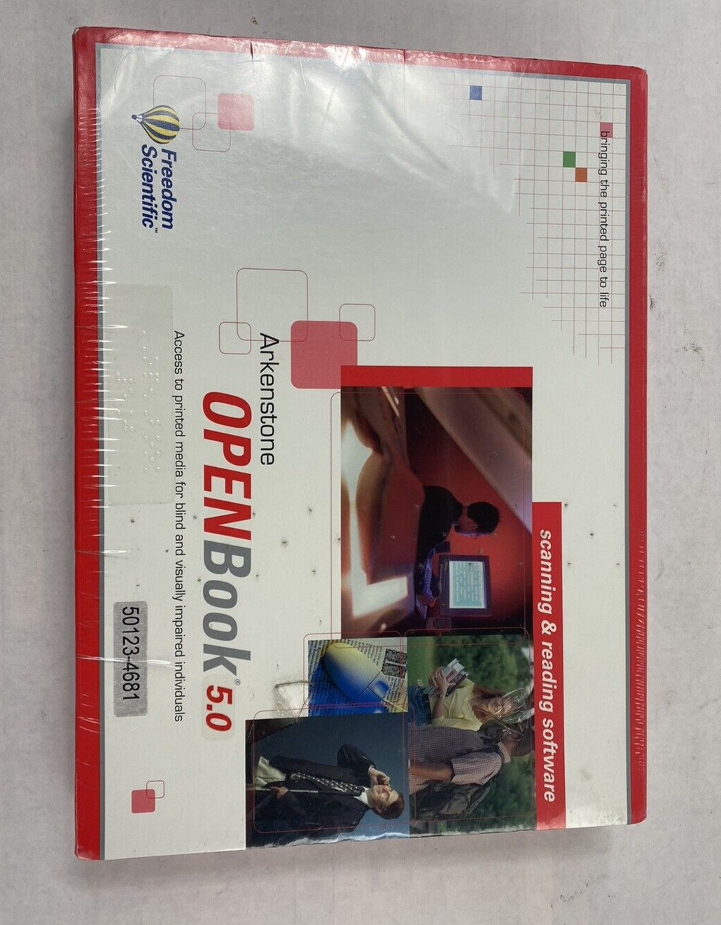 Freedom Scientific Open Book 5.0 PC Blind Scanning and Reading Software Sealed