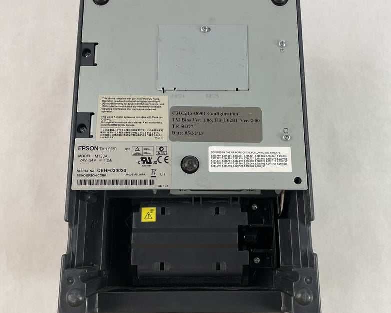 Epson TM-U325D POS Receipt/Validation Printer Serial Dot Matrix - Tested READ