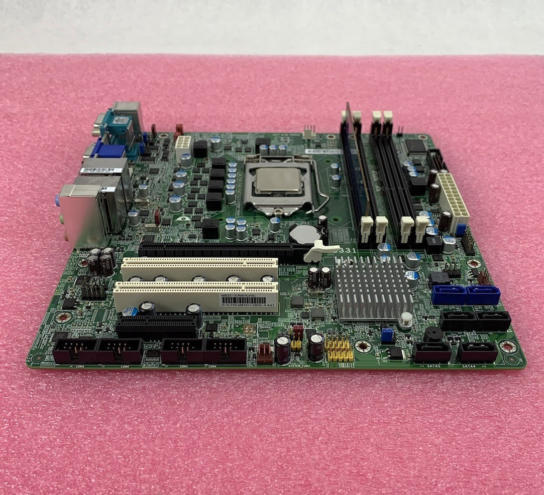 DFI MB331 Motherboard Intel Core i5-2400S 2.5GHz 4GB RAM No Shield