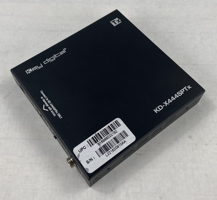 Key Digital KD-X444SP 4K 18G HDMI over 50m CAT5e/6 Extender Set Power Tested
