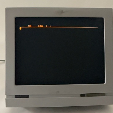 Wyse WY-60 Terminal Amber CRT Terminal Display Monitor Power Tested