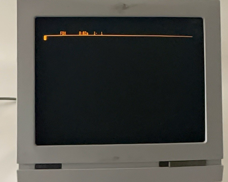Wyse WY-60 Terminal Amber CRT Terminal Display Monitor Power Tested