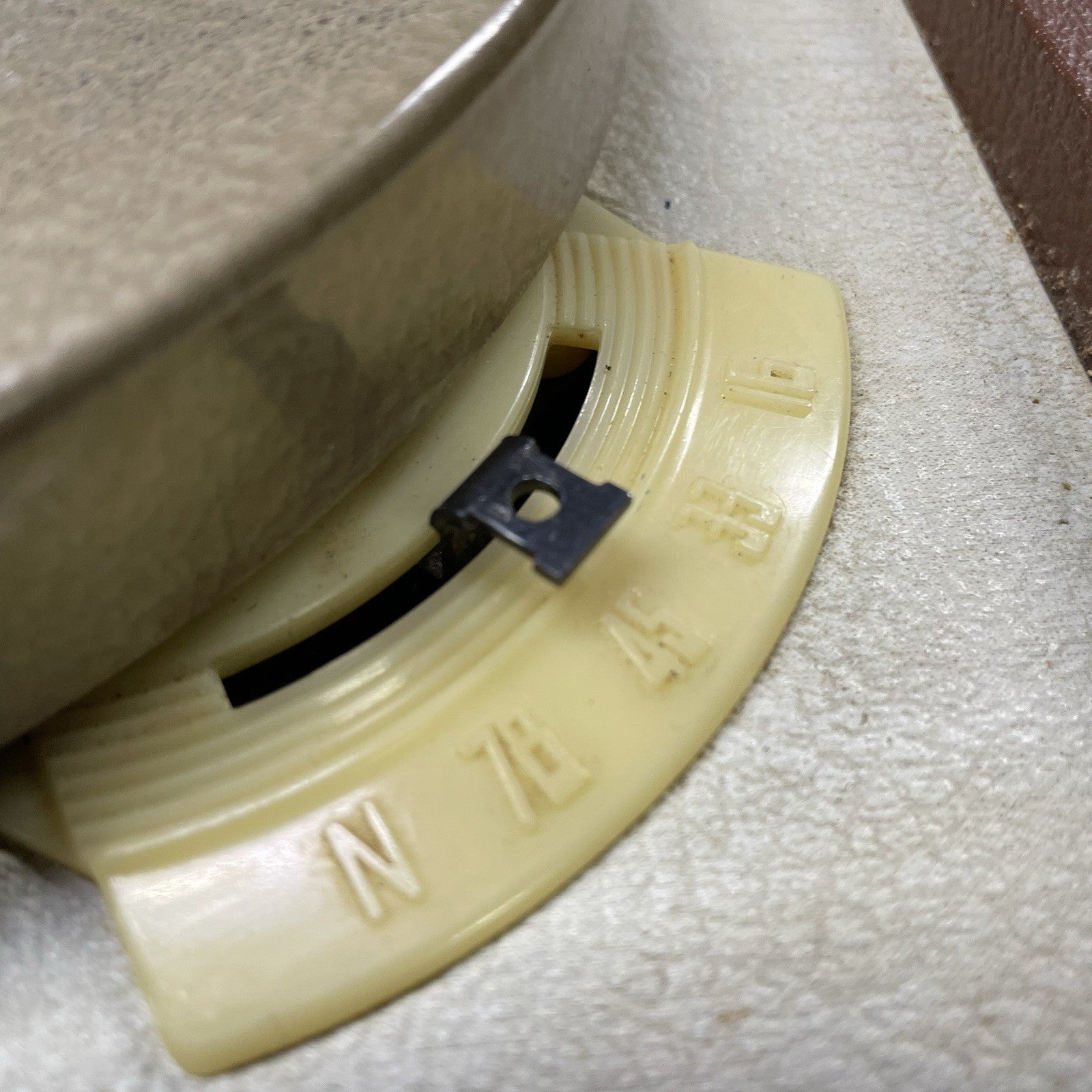 Symphonic Model 1707 Portable Stereo Record Player Broken Tonearm Tested