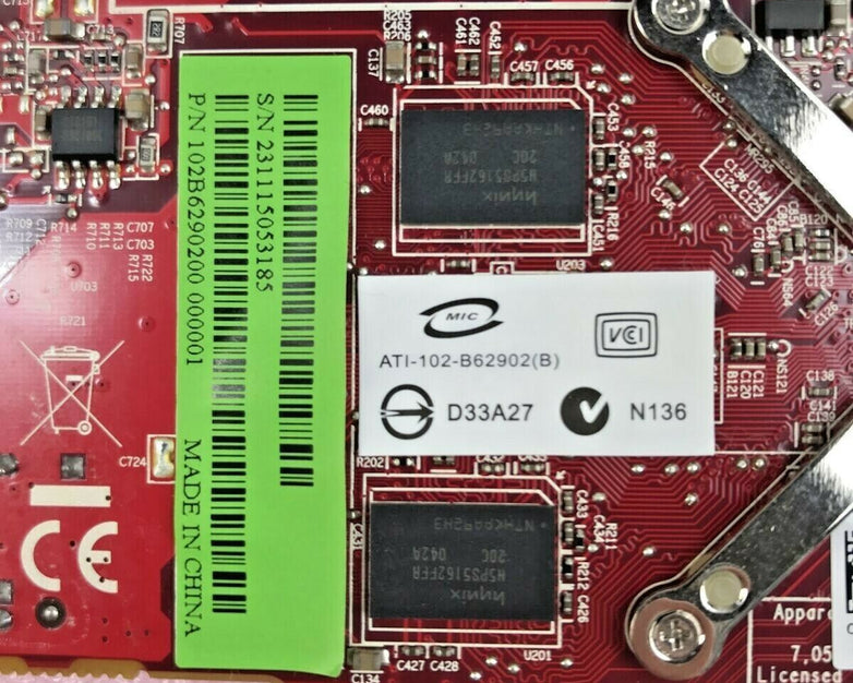 ATI 109-B62491-00 Radeon HD 3450 256MB DMS-59 S-Video PCI GPU 0Y103D (Lot of 10)