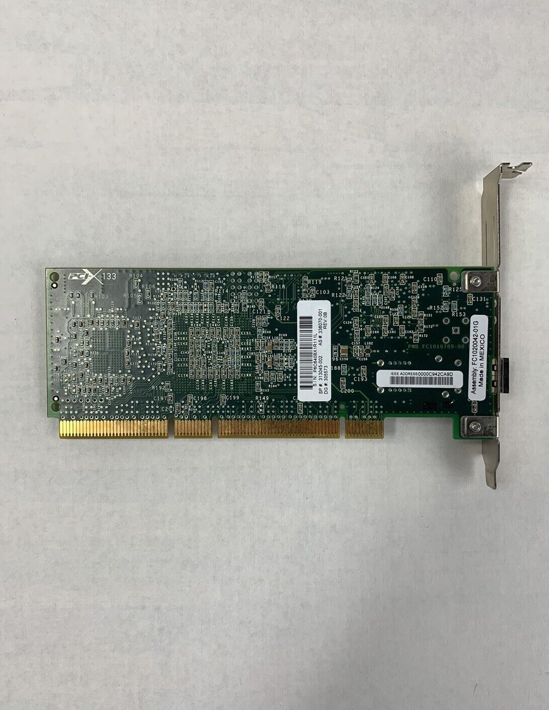 HP 2GB PCI-x FC LP9802 Network Adapter 336070-001 FC1010489-01 Emulex Cards