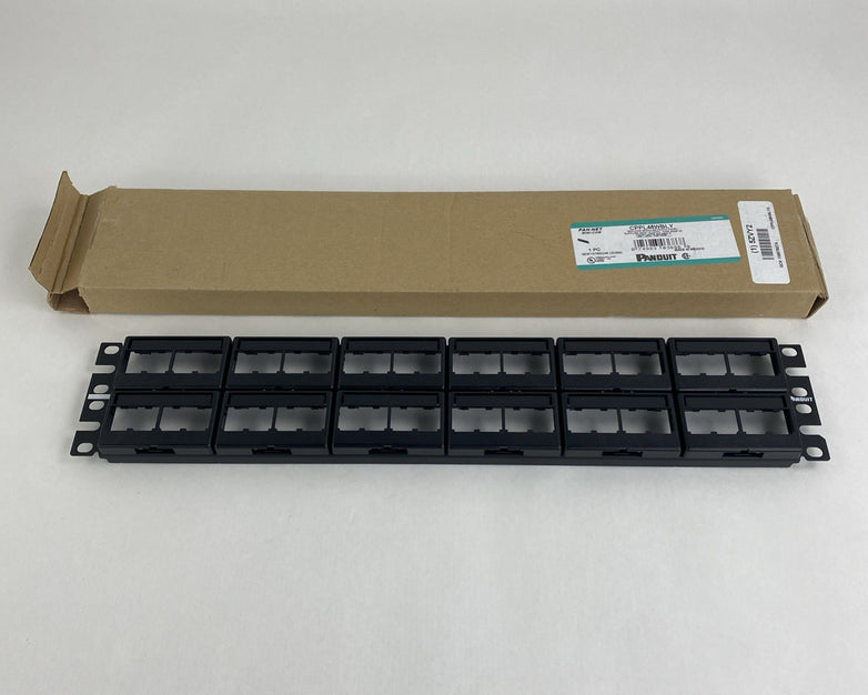 Panduit CPPL48WBLY Patch Panel Mini-Com Rack Mt 48 Port