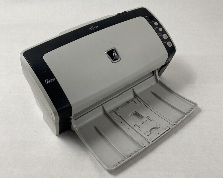 Fujitsu fi-6130z Document Scanner For Parts or Repair No AC Adapter