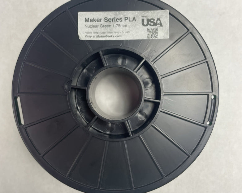 Maker Series PLA Nuclear Green PLA 1.75mm Filament