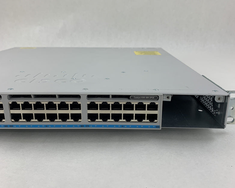 Cisco C9300-48UN-A 48-Port UPoE Network Advantage Switch Tested No Power Supply