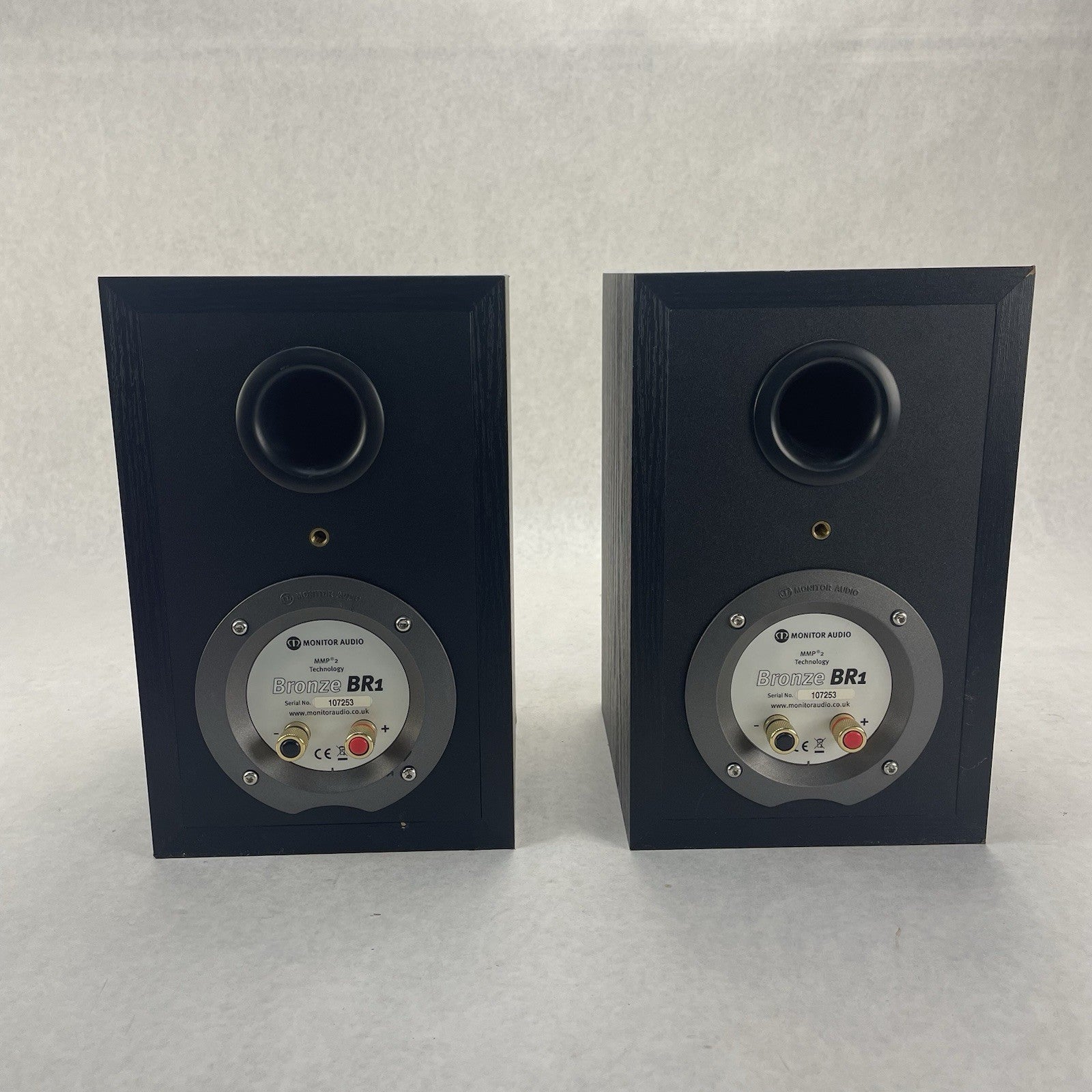 Monitor Audio Bronze BR1 Bookshelf Speakers Tested Working Unit7
