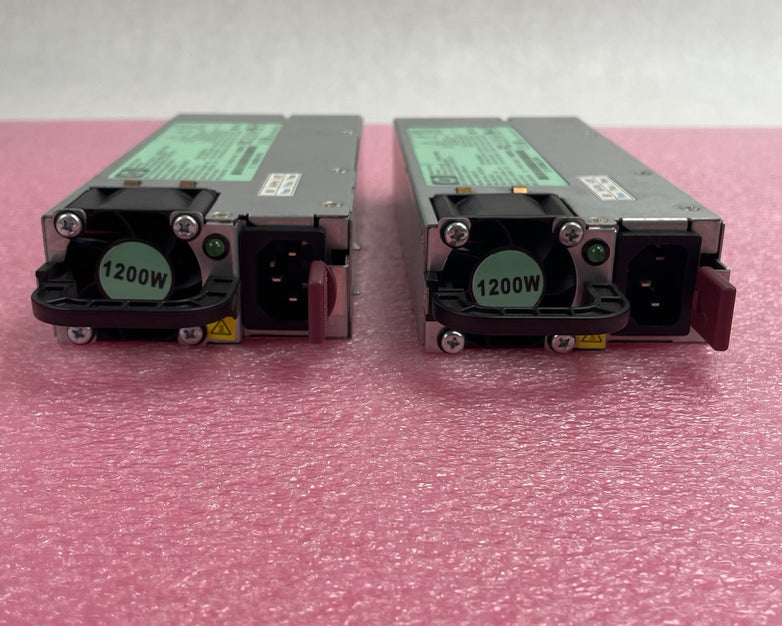 HP ProLiant 10th Gen 500W 80 Plus Platinum PSU Power Supply 865399-101 Lot of 2