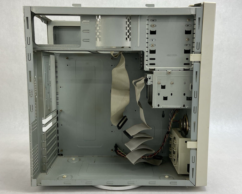 Beige In-Win A500 Mid Tower ATX Computer Case Bare Bones No PSU