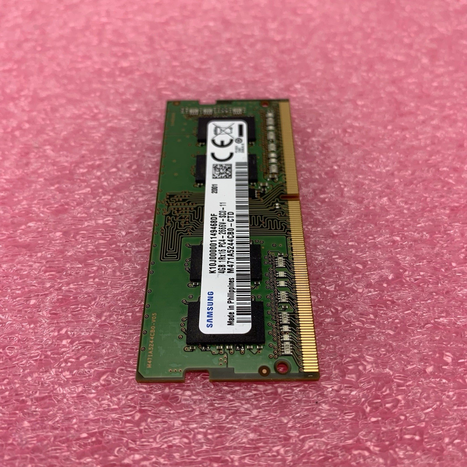 Samsung M471A5244CB0-CTD PC4-2666V-SC0-11 4GB 1Rx16 Desktop Memory RAM Lot of 24
