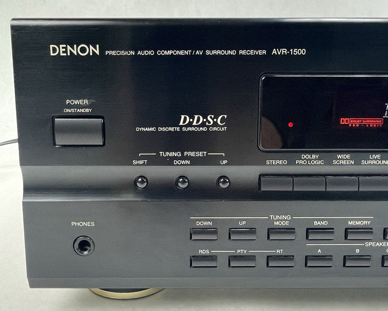 Denon AVR-150 Receiver Precision Audio Component/AV Surround  No Remote