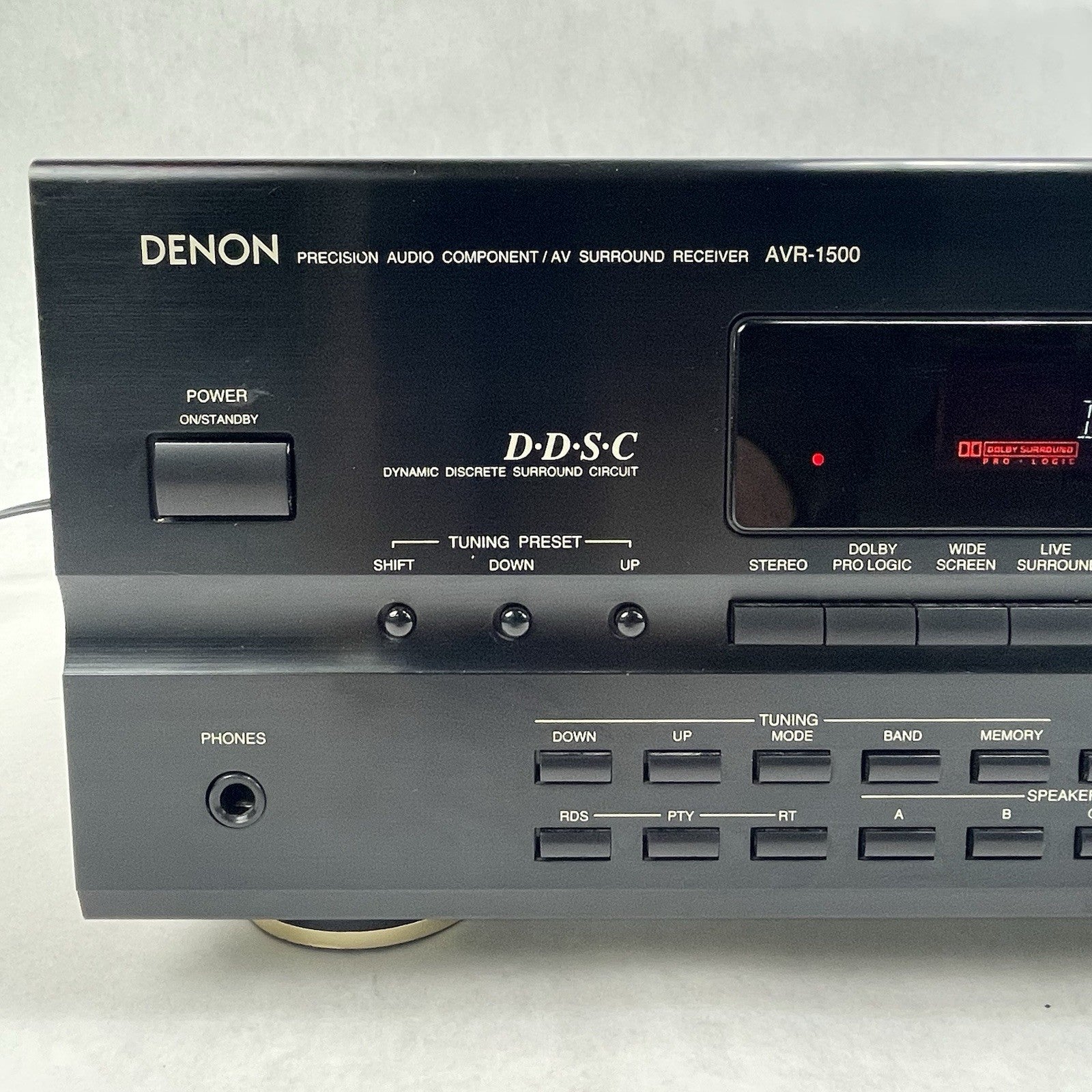 Denon AVR-150 Receiver Precision Audio Component/AV Surround  No Remote