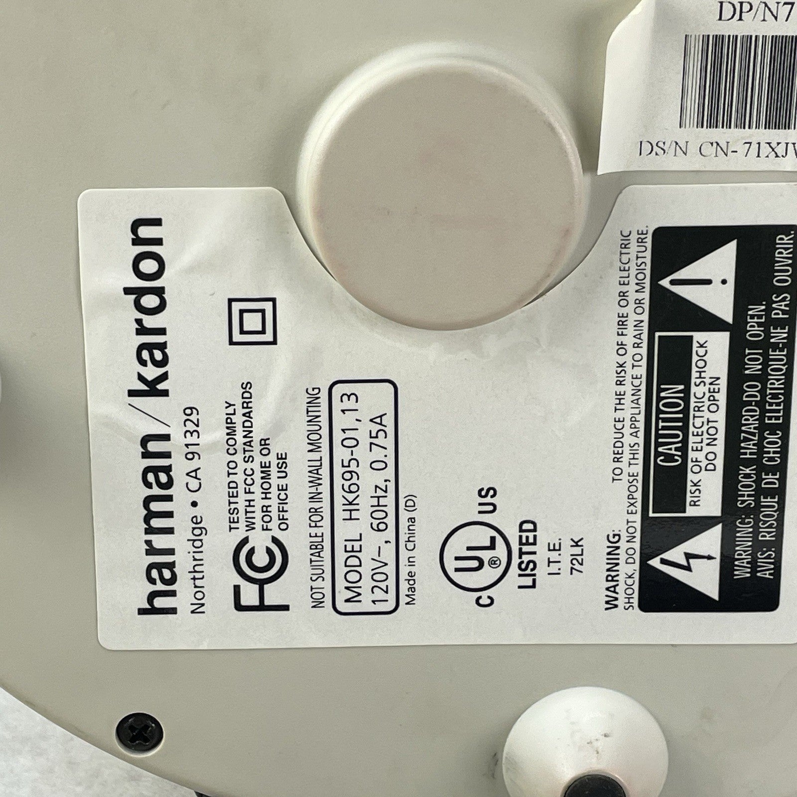 Harmon Kardon Computer Speakers HK695-01 Tested and Working Read Desc11
