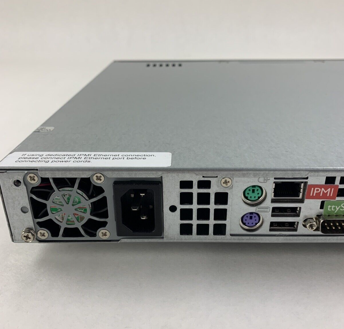 FireEye FEI-005 Firewall Security Equipment 8 GB Ram Tested No HDD No OS