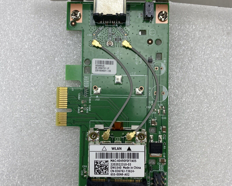 Dell 01MKM4 PCIe Network Card 03676J (Lot of 5)
