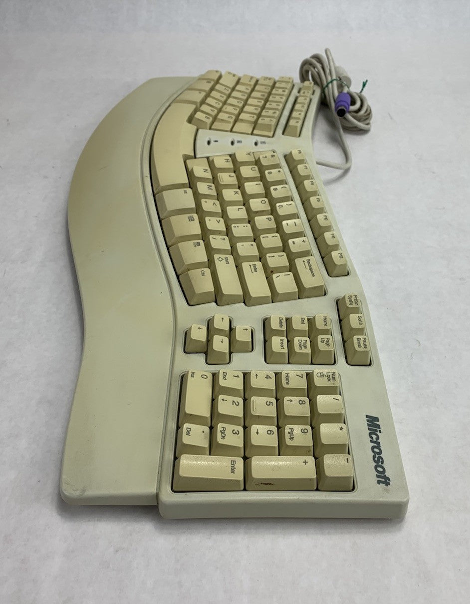 Microsoft E06301PS2 X03-51764 PS/2-Wired Ergonomic Mechanical Keyboard2