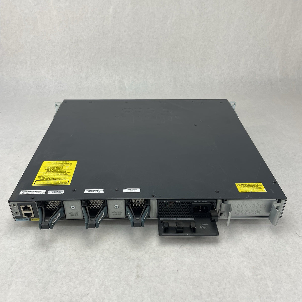 Cisco WS-C3650-48PS-L V05 48-Port PoE+ Switch 1x PSU Tested Reset5