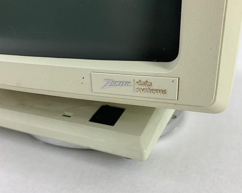 Zenith Data Systems 12.5" ZMM1470G CRT 9-Pin Monitor Screen Tested Displays