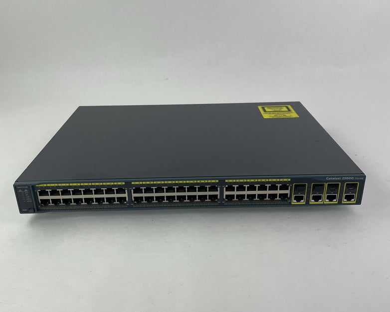 Cisco WS-C2960G-48TC-L 48-Port V01 Tested and Reset