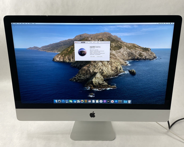Apple A1419 iMac 2012 27" 2.9GHz Core i5 8GB RAM 1TB HDD os 10.15.8 - READ