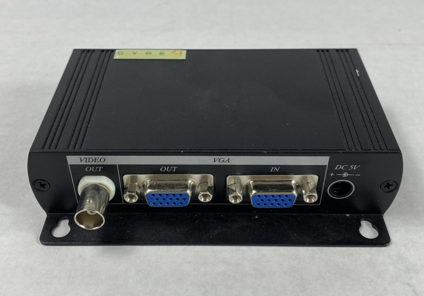 Cyrex VGA to BNC Converter No AC Adapter Untested