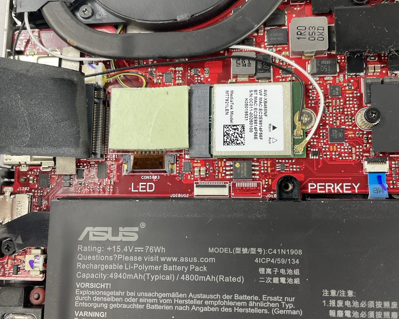 ASUS ROG GA401Q 14" Ryzen 9 5900HS 3.30GHz 16GB RAM RTX 3060 No SSD/OS/AC