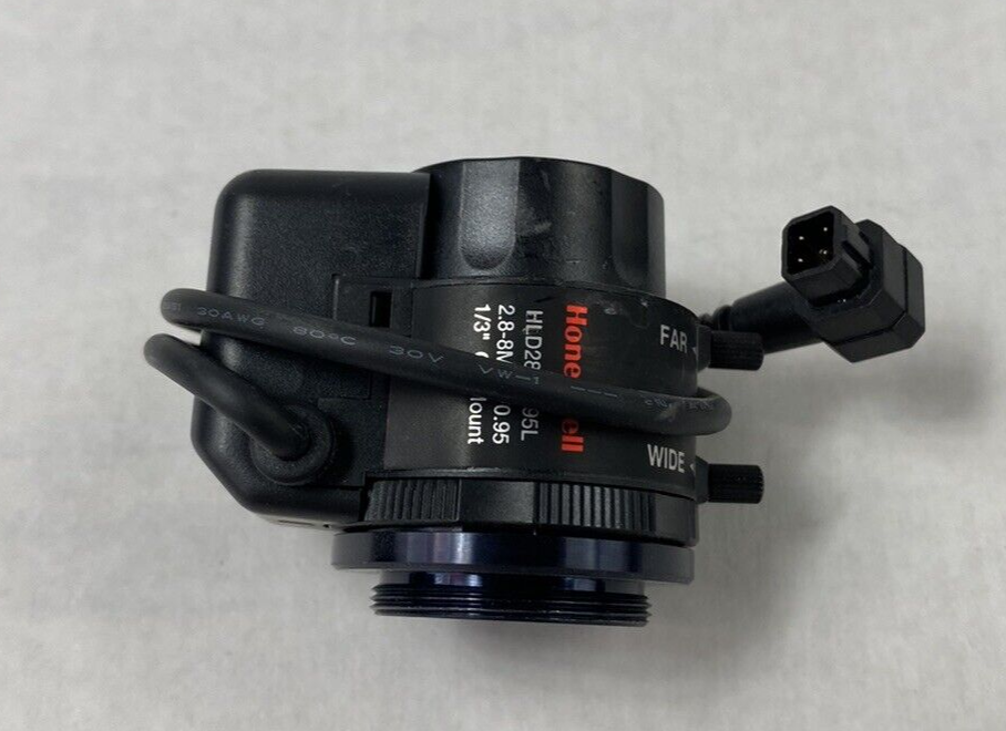 Lot of 2 Honeywell HLD28V8F95L 2.8-8mm/F0.95 1/3" CS Mount CCTV Camera Lens
