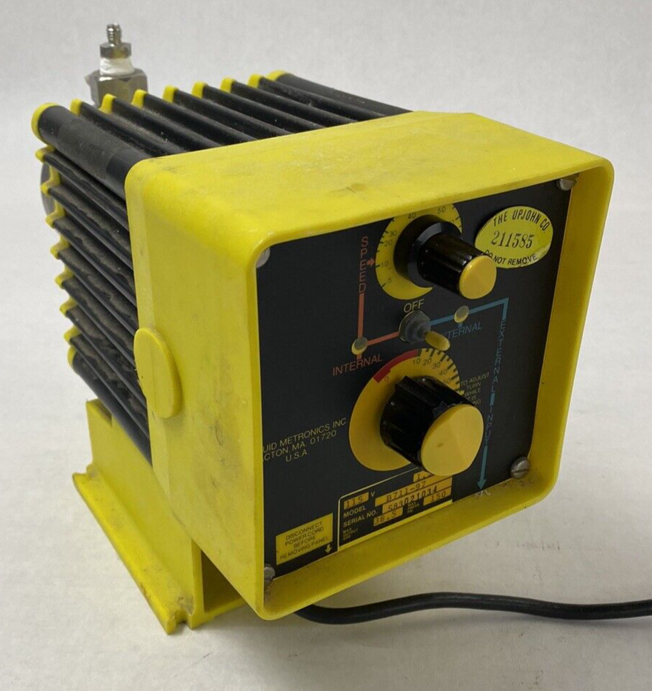 Liquid Metronics Inc. B711-97 Metering Pump 115V 1.5A Power Tested