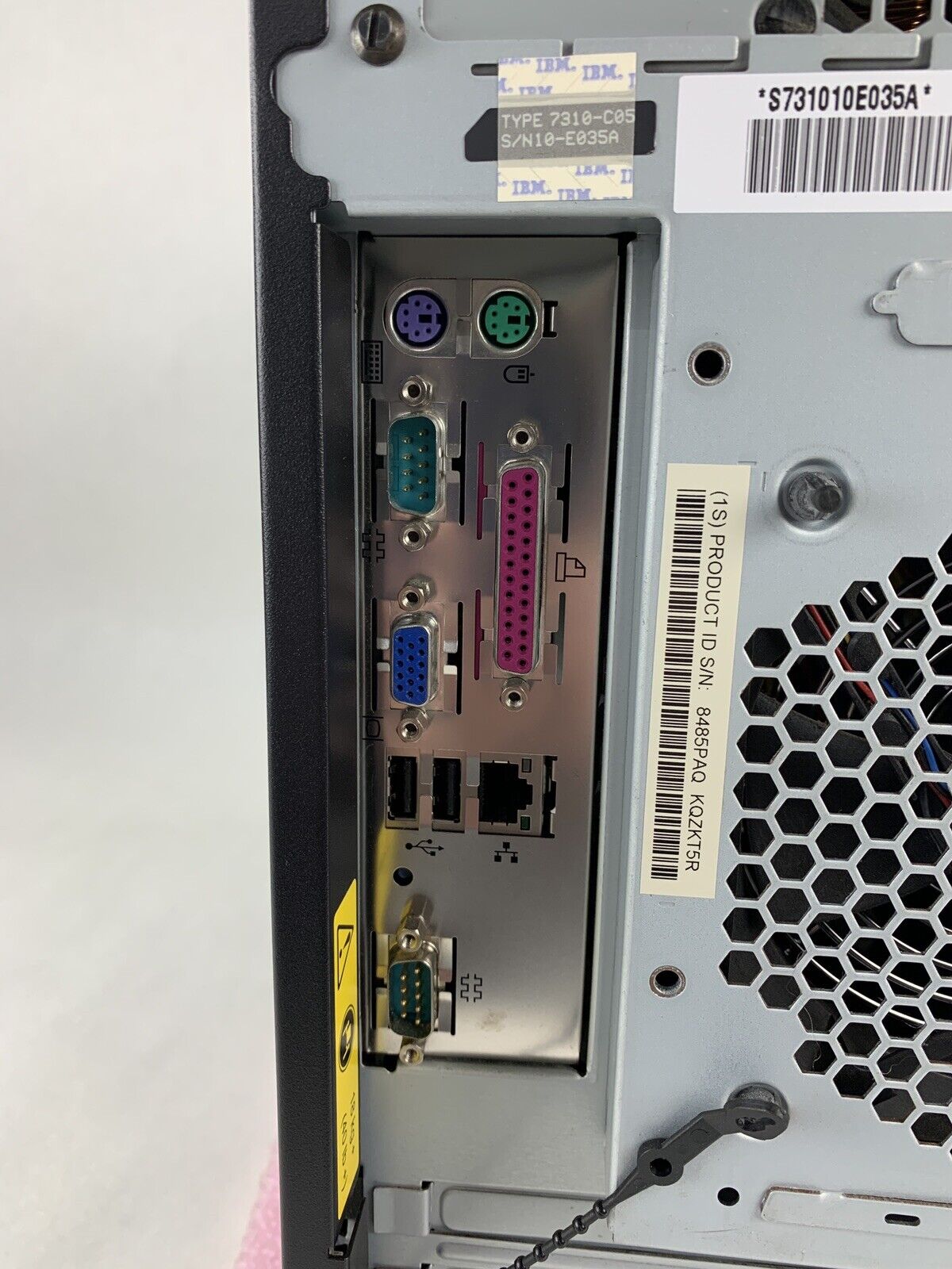 IBM xSeries 206m Server 1x Pentium 4 3.2 GHz 1 GB Ram No OS No HDD