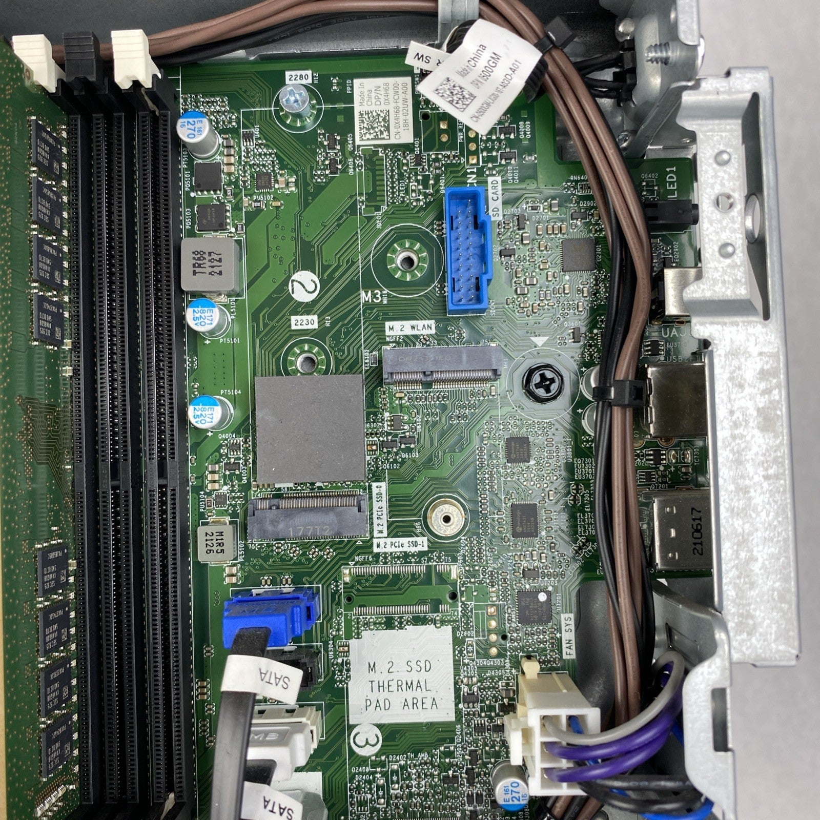 Dell OptiPlex 5090 SFF Intel 6 Core i5-10505 3.20GHz 1x16GB RAM No HDD No OS