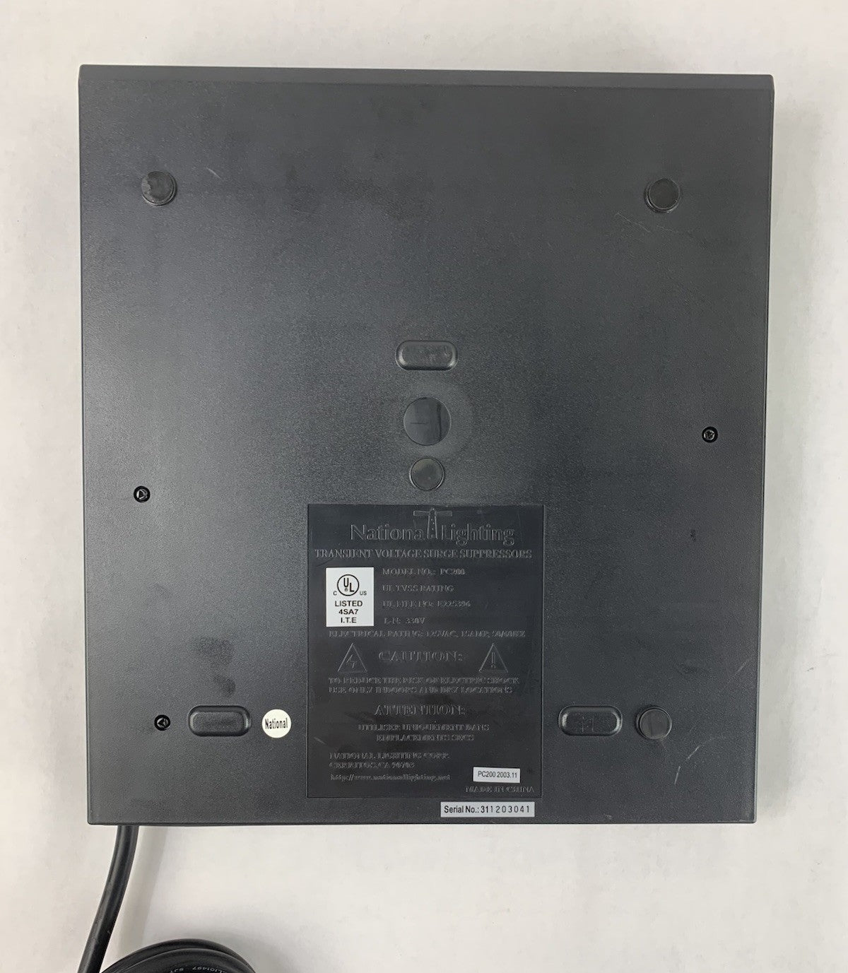 National Lighting PC200 Transient Voltage Surge Suppressor8