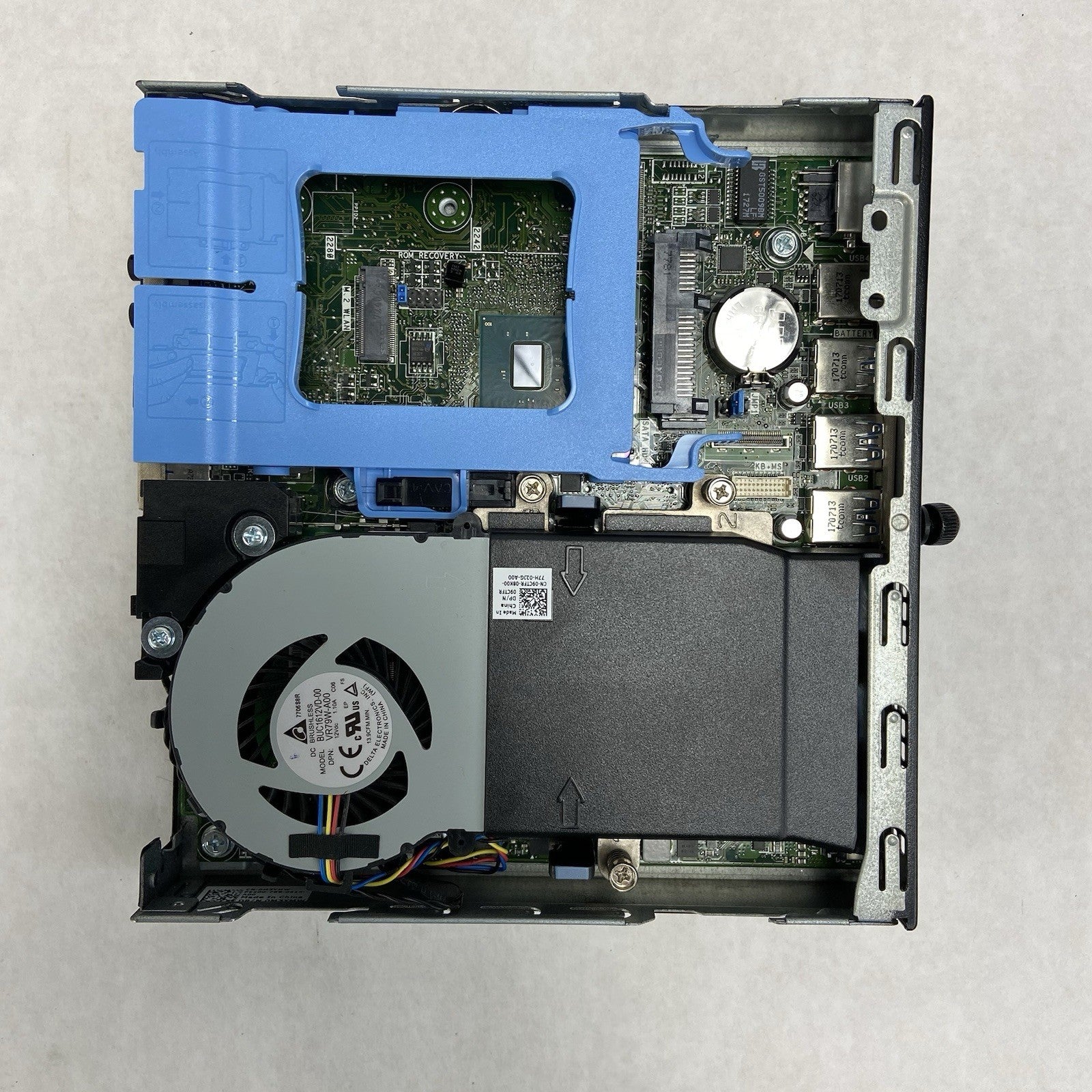 Dell Optiplex 7050 MFF Intel Core i7-7700 3.6GHz 8GB RAM No AC/HDD/OS9