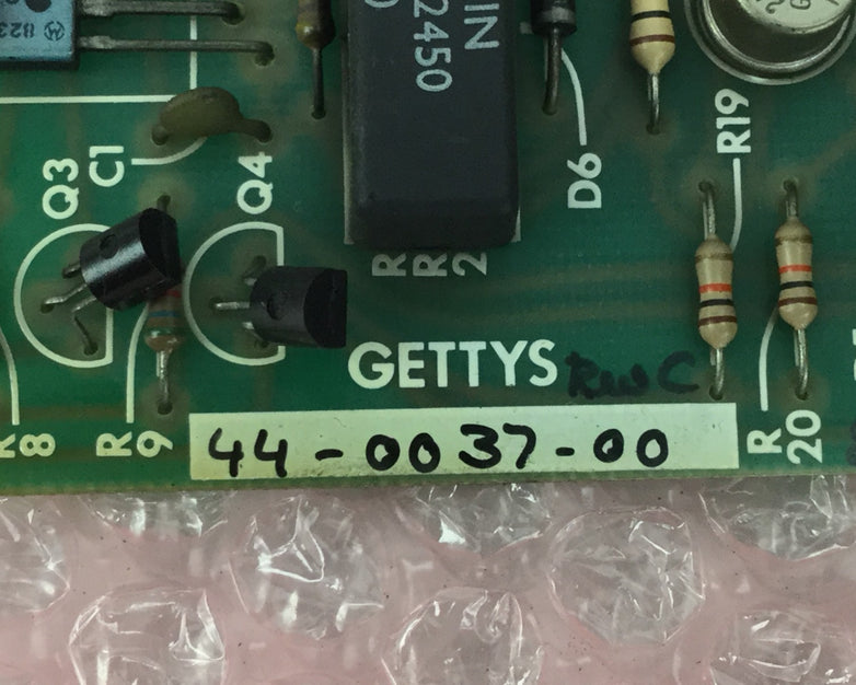 GETTYS  Module No.  44-0037-00  Circuit Board  Works
