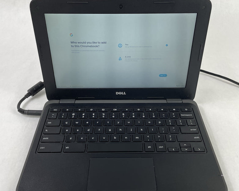 Dell Chromebook 11 3180 11.6" Celeron N3060 1.60 GHz 4GB RAM 16GB SSD No AC-READ