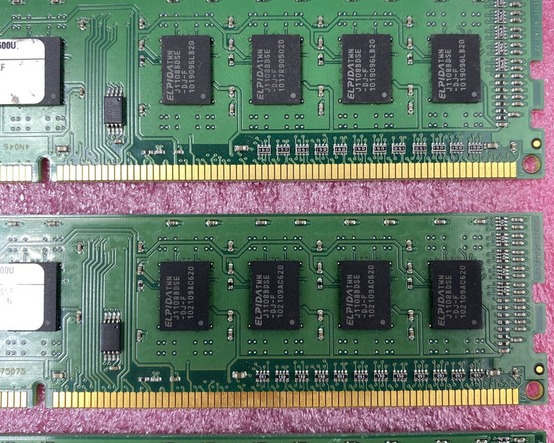 Lot ( 4 ) 1GB Kingston KTW149-ELD Desktop Memory PC3-10600U DDR3 1RX8
