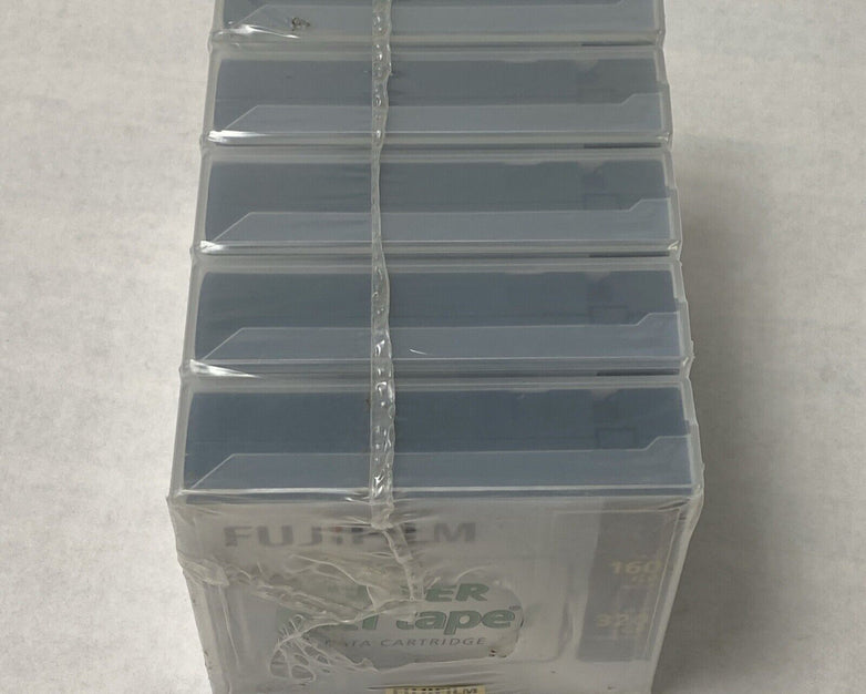 Lot of 5 Fujifilm Super DLT Tape 1 160GB Native 320GB Compressed