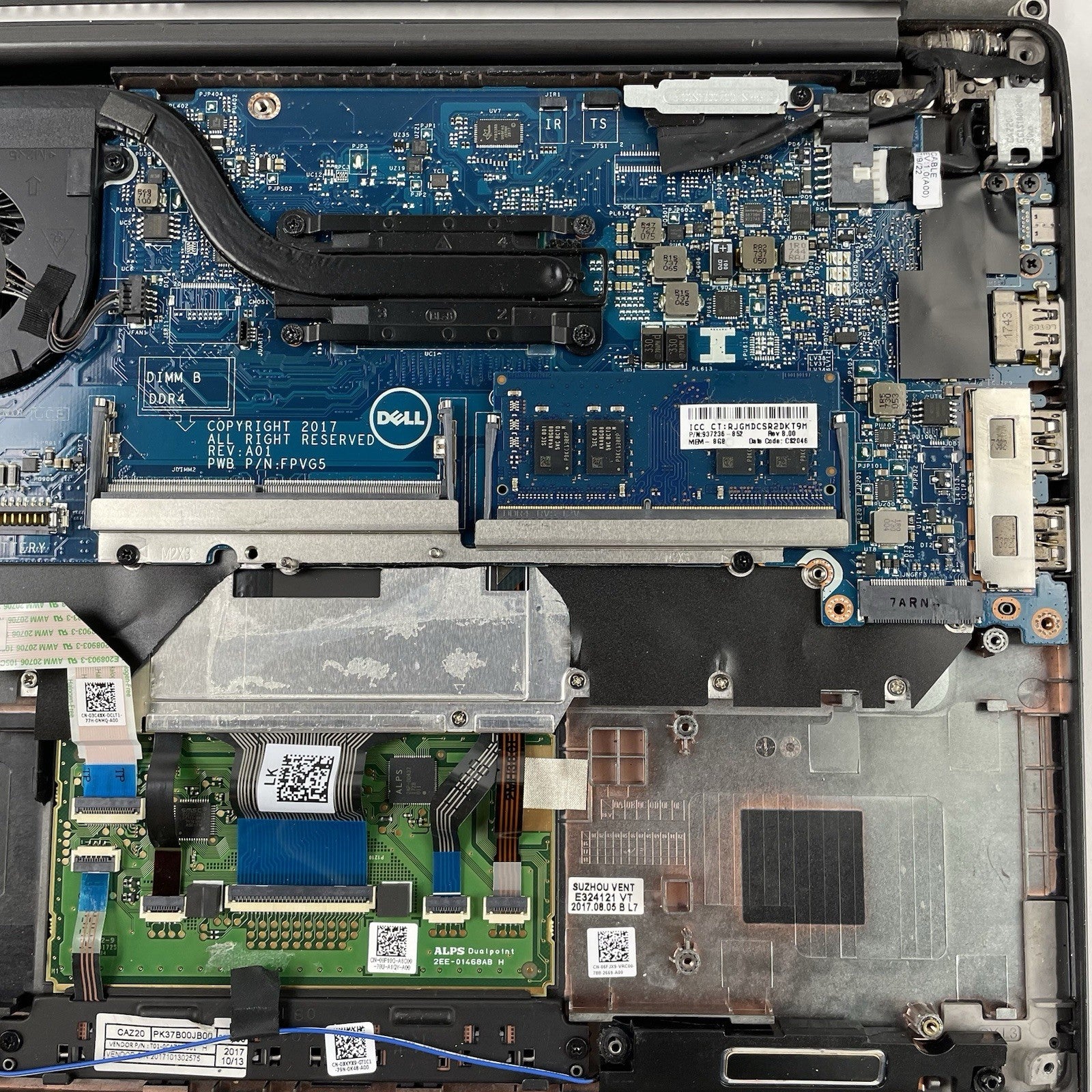 Dell Latitude 7480 14" i7-7600U 2.80 GHz 8 GB RAM No SSD/OS/AC/Batt20