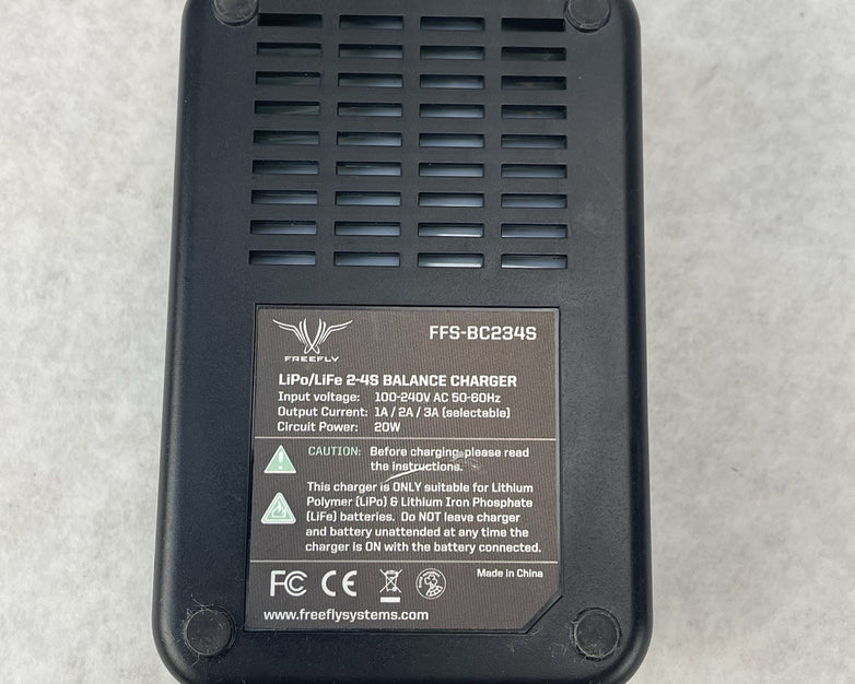 Freefly FFS-BC234S LiPo/LiFe 2-4S Balance Charger Cell Equalizer Power Supply