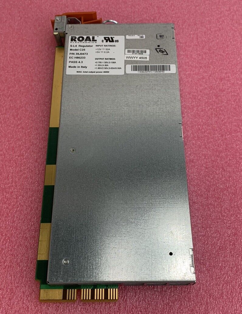 IBM Roal Electronics C25 S-L4 Regulator
