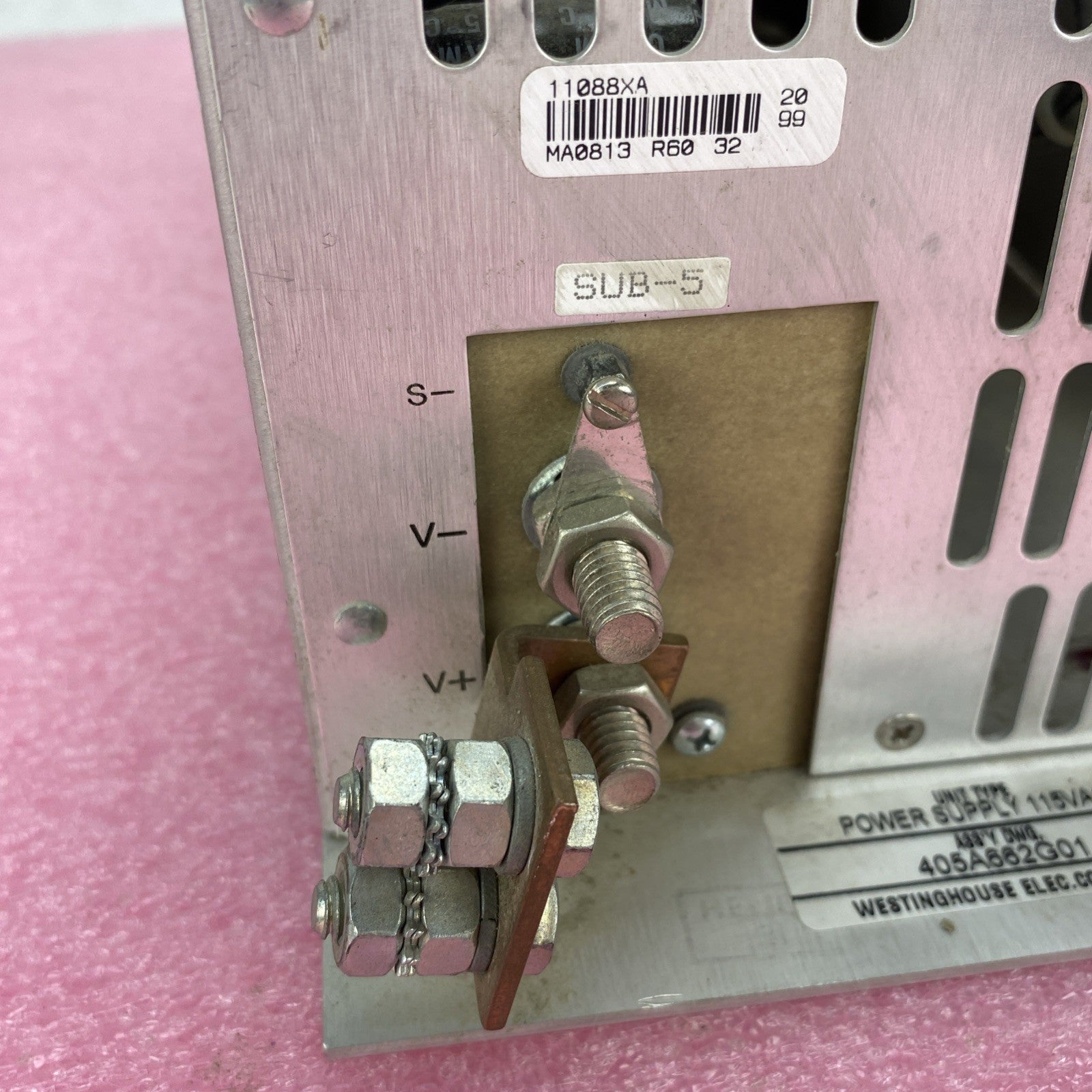 Deltron VF Series 11088XA 13VDC 46A 875W Westinghouse 405A662H01 Power Supply 6