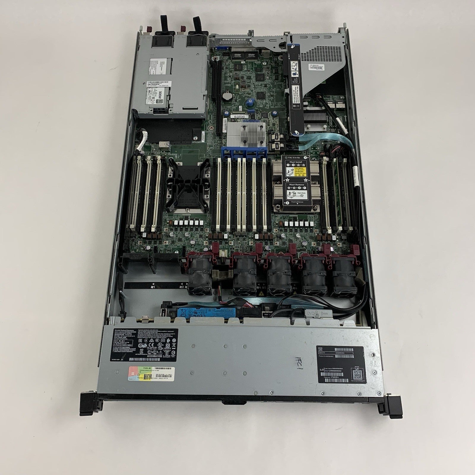 HP ProLiant DL360 Gen10 1x Intel Xeon Bronze 3104 1.7GHz 8GB RAM No OS/HDD12