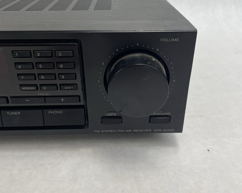 Sony STR-AV220 Stereo Receiver Tested