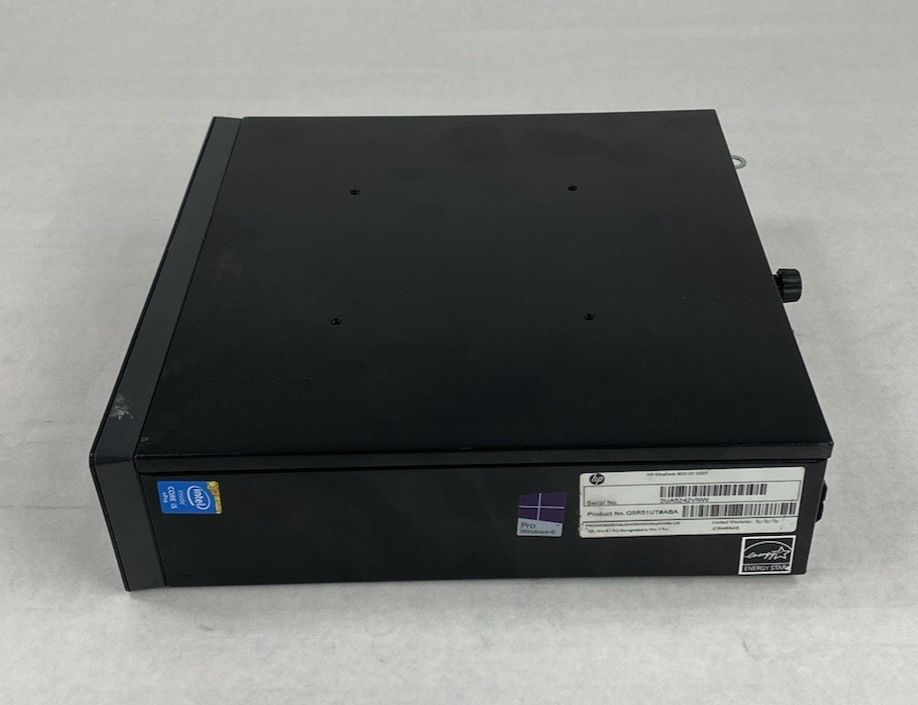 HP EliteDesk 800 G1 USFF Intel Core i5-4590s 3.00GHz 8GB RAM No HDD No OS