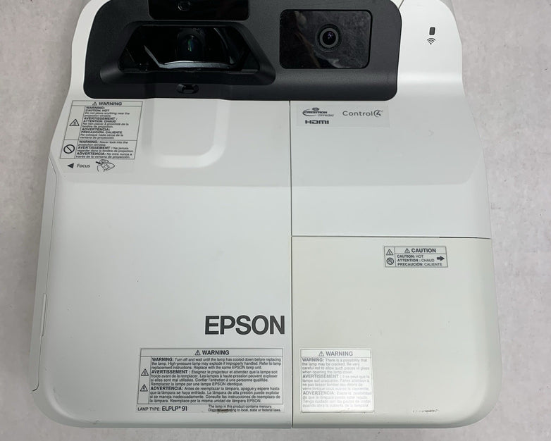Epson PowerLite 695Wi H740A LCD Lamp Projector 3049 Lamp Hours - No Remote