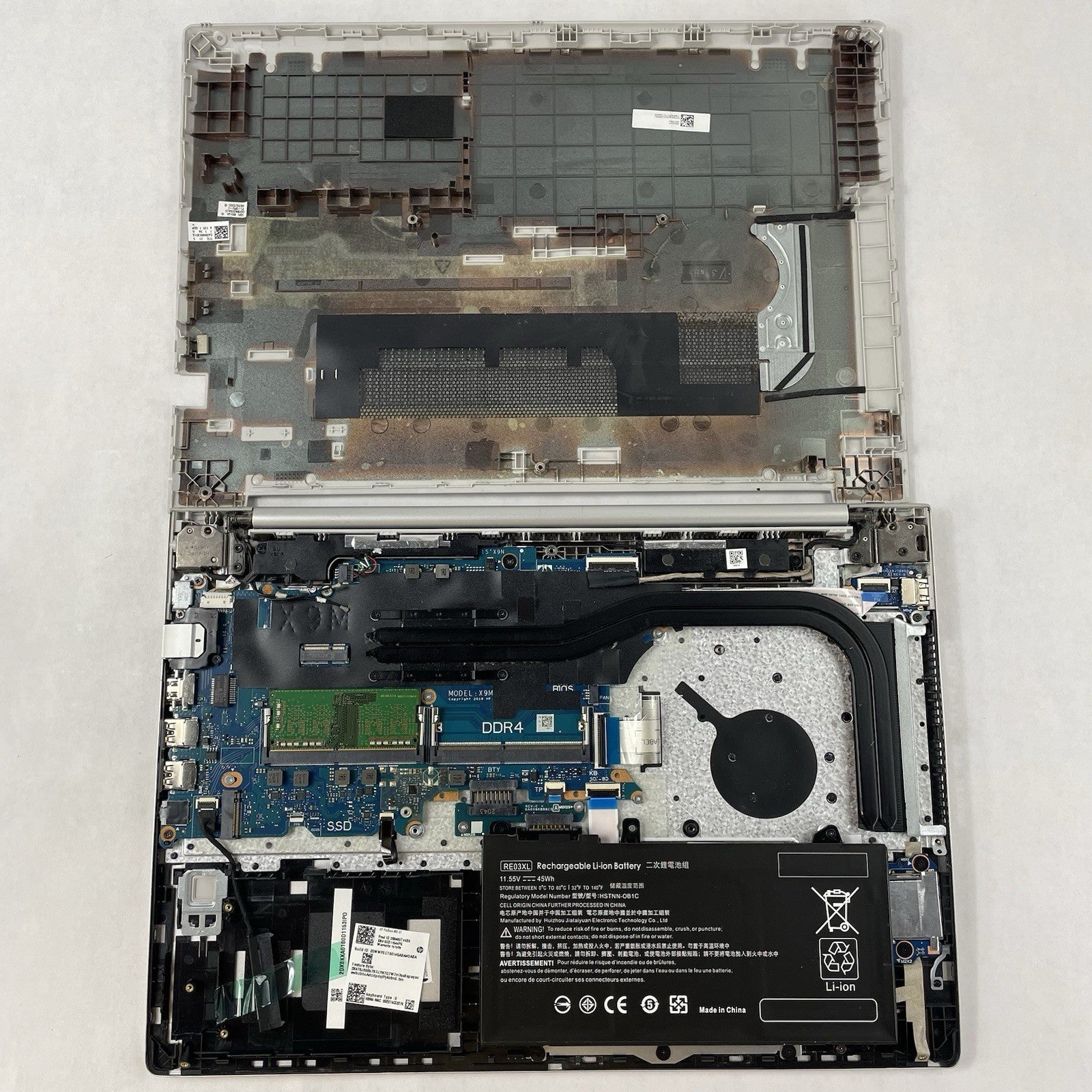 HP ProBook 455 G7 15.6" Ryzen 5 4500U 2.375 GHz 8 GB RAM No SSD/OS/AC17
